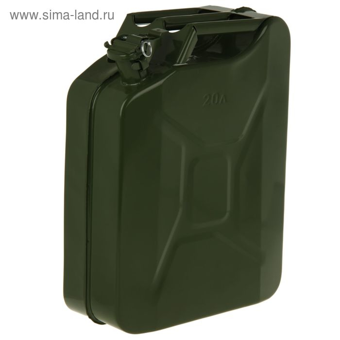 Канистра для бензина, 20 л, металлическая, со стопорным шплинтом Канистра для бензина, 20 л, металлическая, со стопорным шплинтом