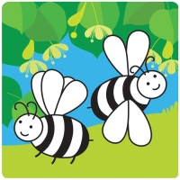 Рисуем пальчиками &laquo;На лугу&raquo;. Романова М.