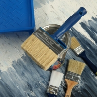 Кисть-макловица ТУНДРА, смешанная щетина, пластиковая рукоятка, 30х100 мм Кисть-макловица ТУНДРА, смешанная щетина, пластиковая рукоятка, 30х100 мм