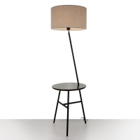 Торшер 19072/1 E27 40Вт черный 45х40х170 см