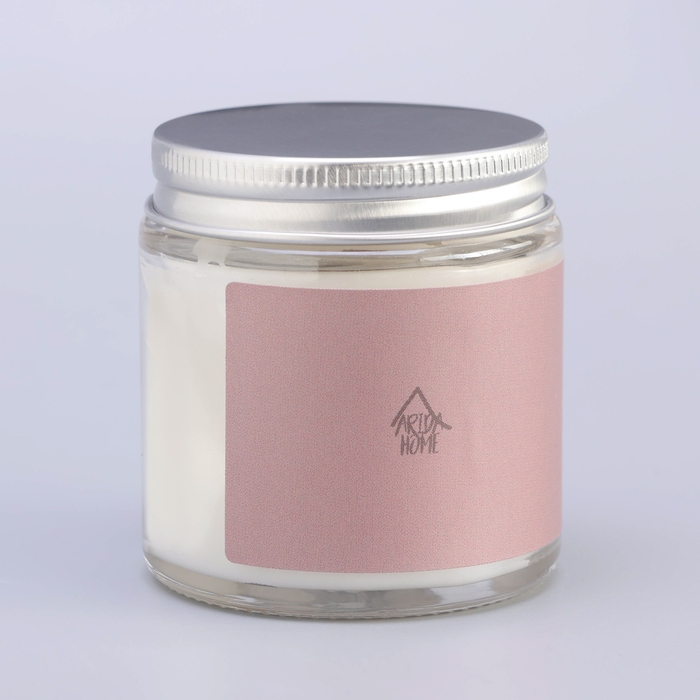 Свеча ароматическая Свеча ароматическая "Hygge" #9 Лаванда, соевый воск, в банке, 90 г