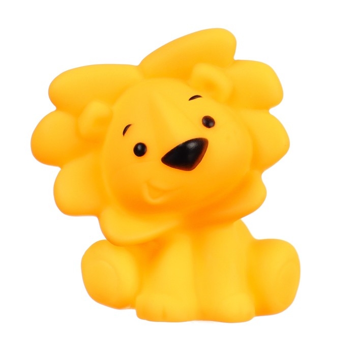 Набор резиновых игрушек для ванны &laquo;Давай играть&raquo;, с пищалкой, 6 шт, Крошка Я