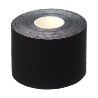 Кинезио-тейп, 5 см &times; 5 м, цвет чёрный