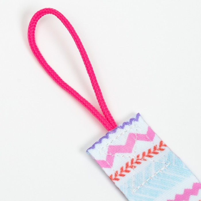 Держатель для соски - пустышки «Орнамент», на ленте Держатель для соски - пустышки «Орнамент», на ленте