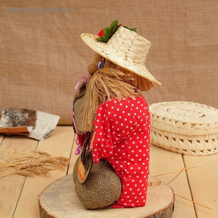 Оберег-домовой "Эксклюзив, с мешком", средний, 46х25х20 см МИКС