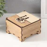 Шкатулка комбинированная "Птица" 10,5х10х7 см Шкатулка комбинированная "Птица" 10,5х10х7 см