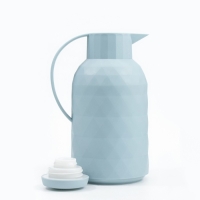 Термос-кофейник, 1.5 л, сохраняет тепло 24 ч, стеклянная колба, голубой Термос-кофейник, 1.5 л, сохраняет тепло 24 ч, стеклянная колба, голубой