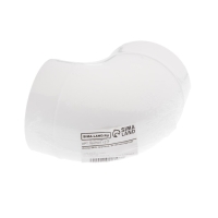 Отвод ZEIN, круглый, вентиляционный, d=100 мм