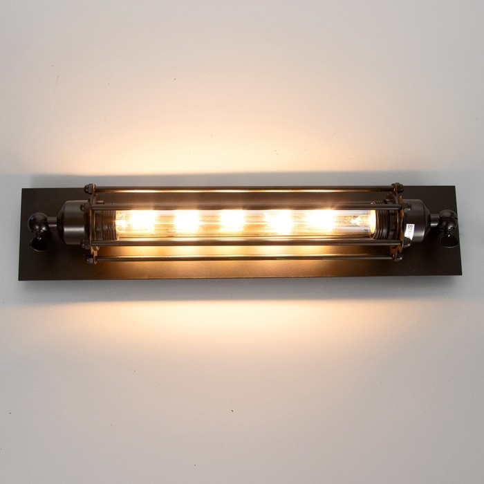 Бра "Изи" Е27 черный 48х20х11см