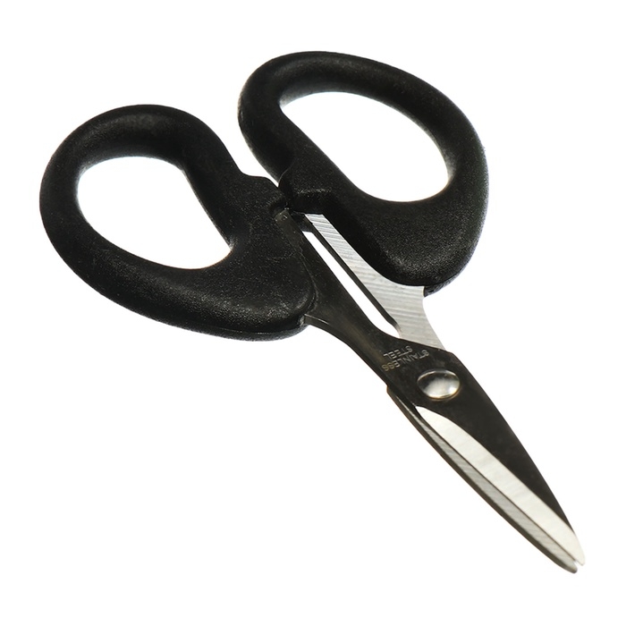 Ножницы канцелярские 11,7см Офис пластиковые ручки, европодвес Ножницы канцелярские 11,7см Офис пластиковые ручки, европодвес