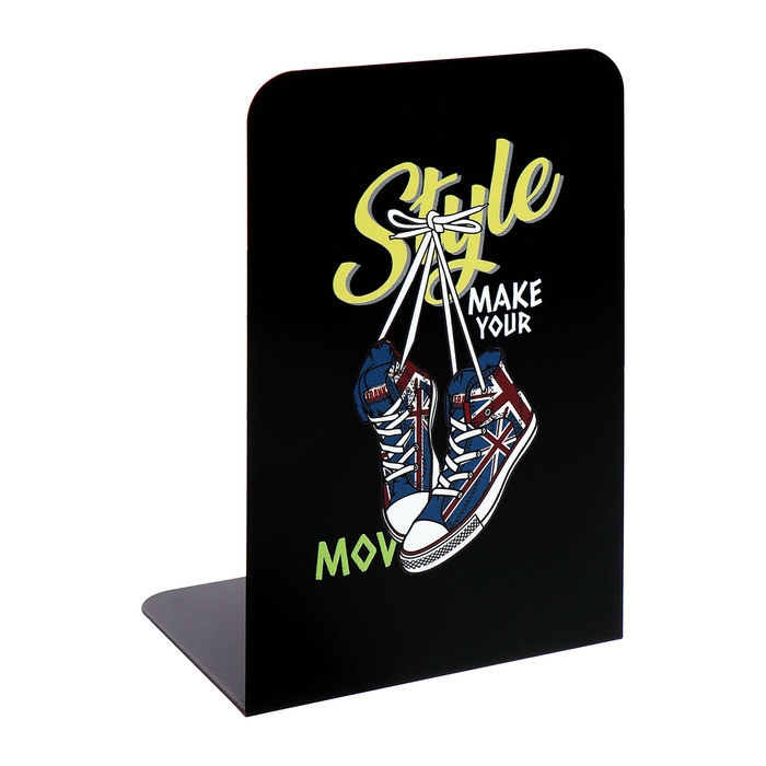 Подставки для книг Подставки для книг "Кеды", 2 штуки, чёрные