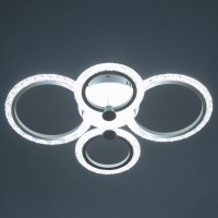 Люстра "Кольца" LED 80Вт Белый 2700-6400к 60х45х14 Люстра "Кольца" LED 80Вт Белый 2700-6400к 60х45х14