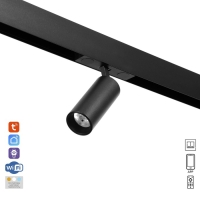 Светильник трековый ULTRA "Акцент" LED 9Вт 3000K-5700К CRI90 черный 4,4х4,4х11,2см Светильник трековый ULTRA "Акцент" LED 9Вт 3000K-5700К CRI90 черный 4,4х4,4х11,2см