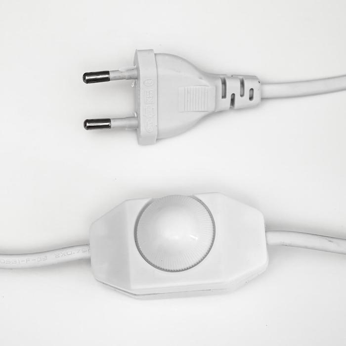 Соляной светильник  "Корзина Б Фея" E14 15Вт 1,8кг диммер 14х14х18 см