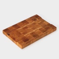 Доска разделочная Magistro premium, торцевая ясень, 30×20×2,5 см, в крафтовой коробке Доска разделочная Magistro premium, торцевая ясень, 30×20×2,5 см, в крафтовой коробке