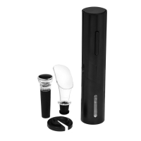 Набор сомелье электрический Luazon LSH-04, пробка, аэратор, штопор, от батареек, пластик Набор сомелье электрический Luazon LSH-04, пробка, аэратор, штопор, от батареек, пластик