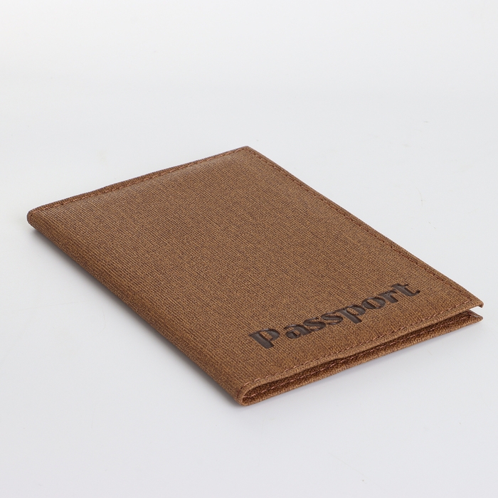 Обложка для паспорта, цвет коричневый Обложка для паспорта, цвет коричневый
