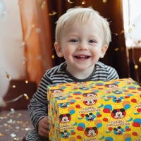 Набор упаковочной бумаги, 70 х 100 см, 3 листа, Тачки, Принцессы, Микки Маус