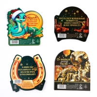 Подкова новогодняя &laquo;Новый год: Новогодняя&raquo;, МИКС, 3.5 см