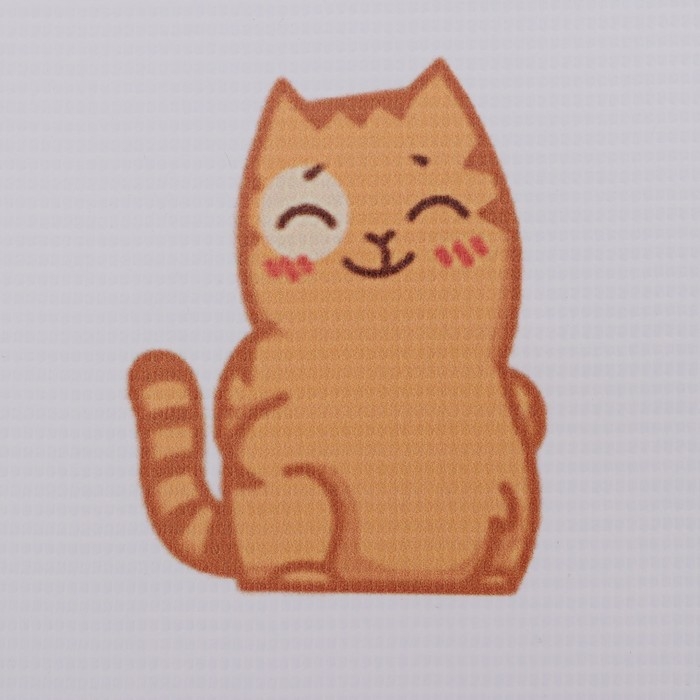 Сумка - переноска для животных каркасная, 45 х 25 х 30 см, белая с котами Сумка - переноска для животных каркасная, 45 х 25 х 30 см, белая с котами