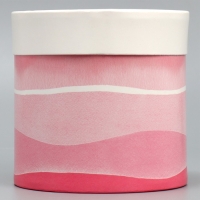 Набор шляпных коробок 2 в 1, упаковка подарочная, &laquo;With love&raquo;, 13 х 13, 16 х 16 см