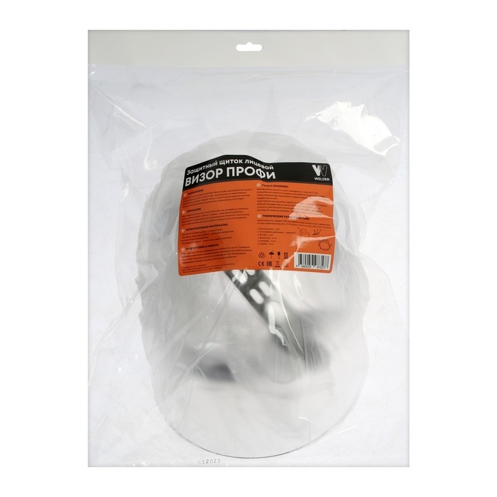 Щиток защитный WELDER Визор Профи, поликарбонат, пластиковое оголовье, храповый механизм Щиток защитный WELDER Визор Профи, поликарбонат, пластиковое оголовье, храповый механизм