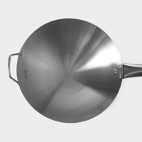 Сковорода-Wok Hanna Kn&ouml;vell из нержавеющей стали Chief, d=30 см, с ручкой