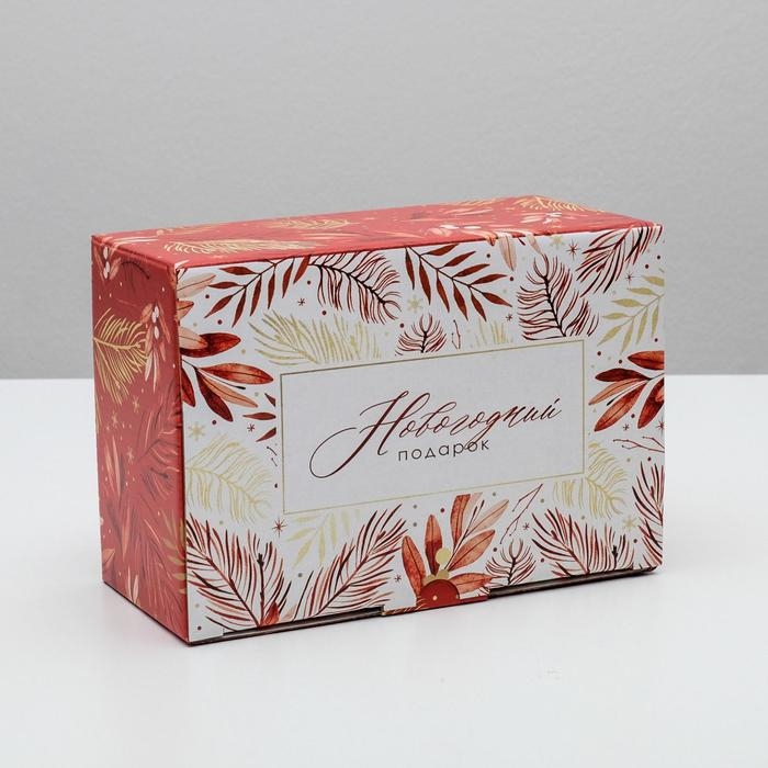 Коробка подарочная новогодняя складная «Волшебство», 22 х 15 х 10 см, Новый год Коробка подарочная новогодняя складная «Волшебство», 22 х 15 х 10 см, Новый год
