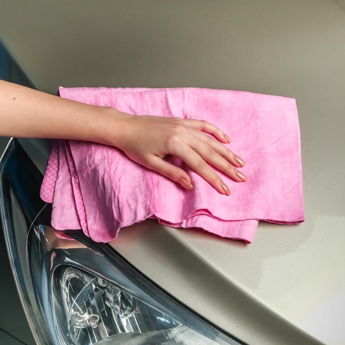 Замша протирочная TORSO 43&times;66 см в тубе, МИКС