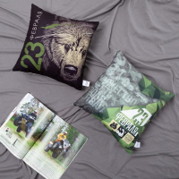 Подушка декоративная Этель "Огромных успехов" 40х40 см, велюр, велюр, 100% п/э