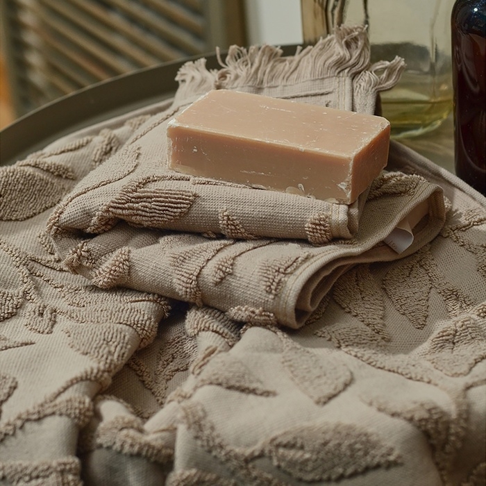 Полотенце махровое SL HOME: Boho "Саббиа" 50х90 см, 100% хлопок, 520 г/м2