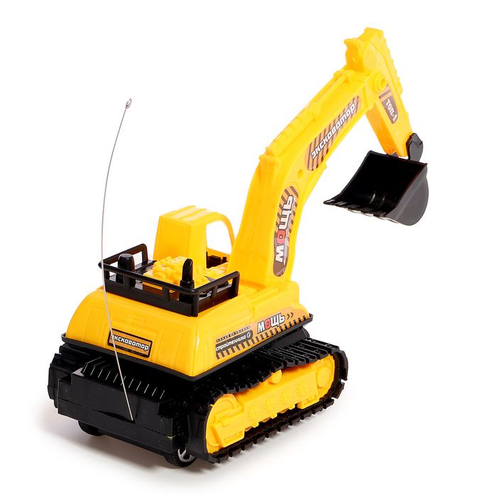 Экскаватор радиоуправляемый «Строитель», работает от батареек Экскаватор радиоуправляемый «Строитель», работает от батареек