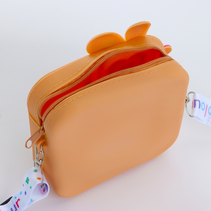 Сумка детская на молнии &laquo;Выбражулька&raquo;, цвет бежевый