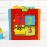 Бизикубик для детей &laquo;Цветной&raquo;