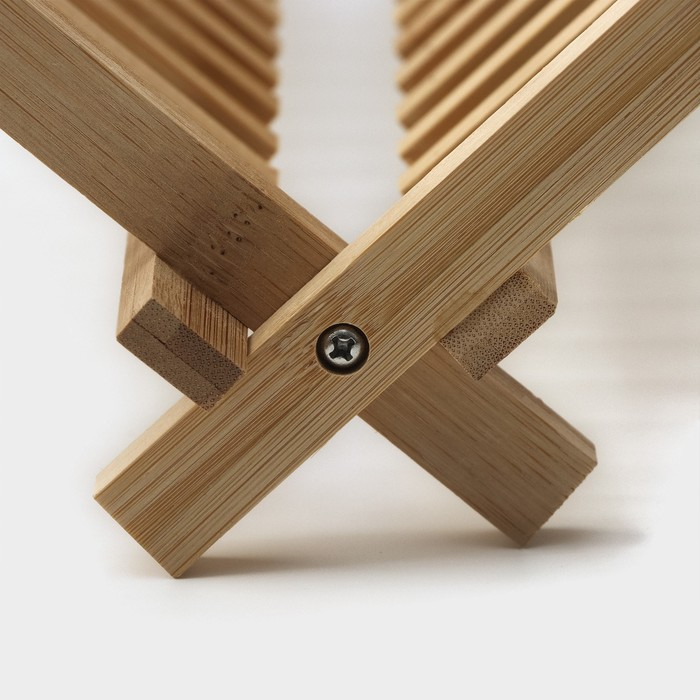 Сушилка для посуды «Бамбуковый лес», 43×38 см, 2 яруса Сушилка для посуды «Бамбуковый лес», 43×38 см, 2 яруса