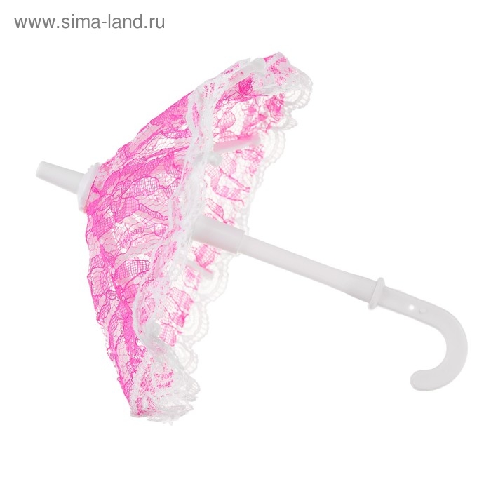 Зонт малый, кружевной, d= 17 см, цвета МИКС Зонт малый, кружевной, d= 17 см, цвета МИКС
