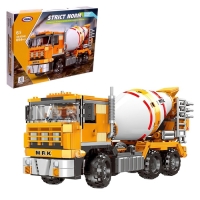 Конструктор Техно &laquo;Бетономешалка&raquo;, 654 детали