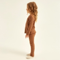 Пижама детская SL HOME р 38 (146-152), кофейный