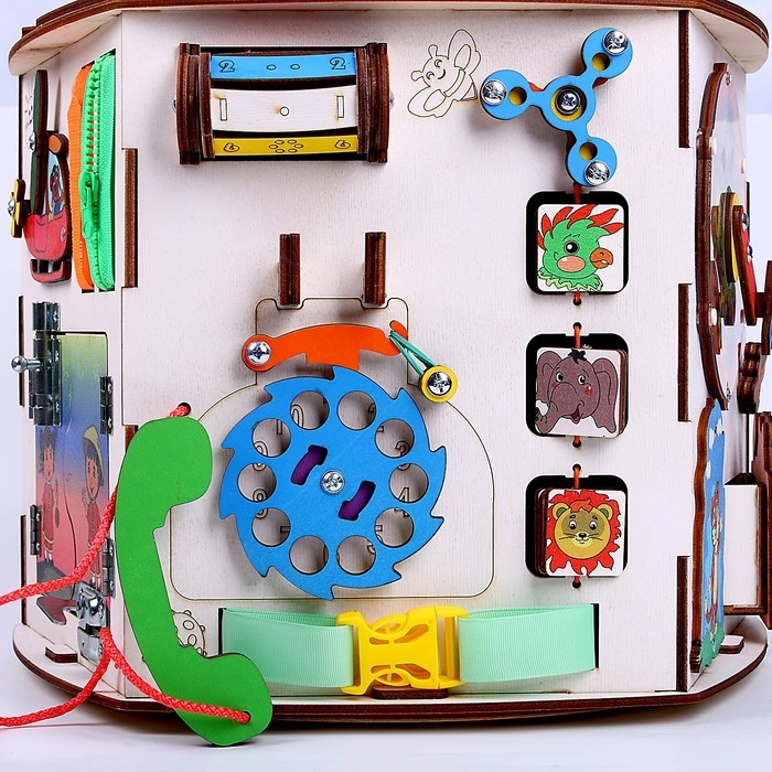 Бизидом вращающийся, со светом &laquo;Дракоша&raquo;, 31 &times; 38 &times; 38 см