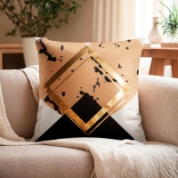 Наволочка декоративная Этель "Heart" 40 х 40 см, велюр Наволочка декоративная Этель "Heart" 40 х 40 см, велюр