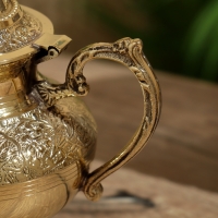 Чайник 21х12х23 см, латунь Чайник 21х12х23 см, латунь