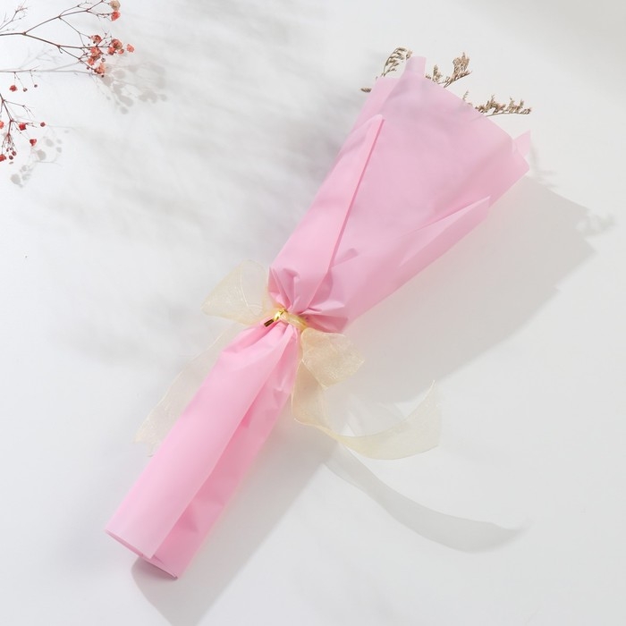 Мини-букет из мыльных лепестков Мини-букет из мыльных лепестков "Роза с сухоцветами" МИКС 6,5х5,5х34 см