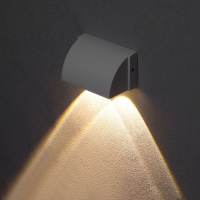 Светильник фасадный &laquo;Каскад&raquo;, FSD-094, 2 Вт, 3000К, 2 луча, IP65, 220 В, металл, белый