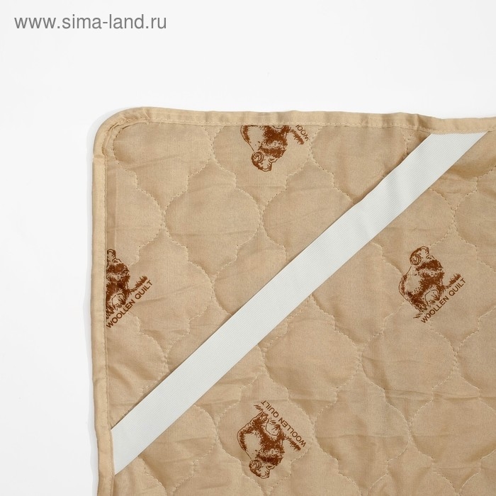 Наматрасник Адамас Наматрасник Адамас "Овечья шерсть", размер 90х200 см, полиэстер, пакет