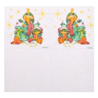 Салфетки новогодние бумажные «С Новым годом: ёлочка», однослойные, 24х24 см, 20 шт. Салфетки новогодние бумажные «С Новым годом: ёлочка», однослойные, 24х24 см, 20 шт.