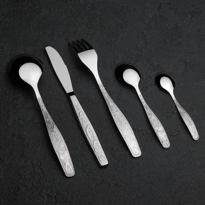 Набор столовый «Уралочка», 30 предметов, толщина 2 мм, декоративная коробка Набор столовый «Уралочка», 30 предметов, толщина 2 мм, декоративная коробка