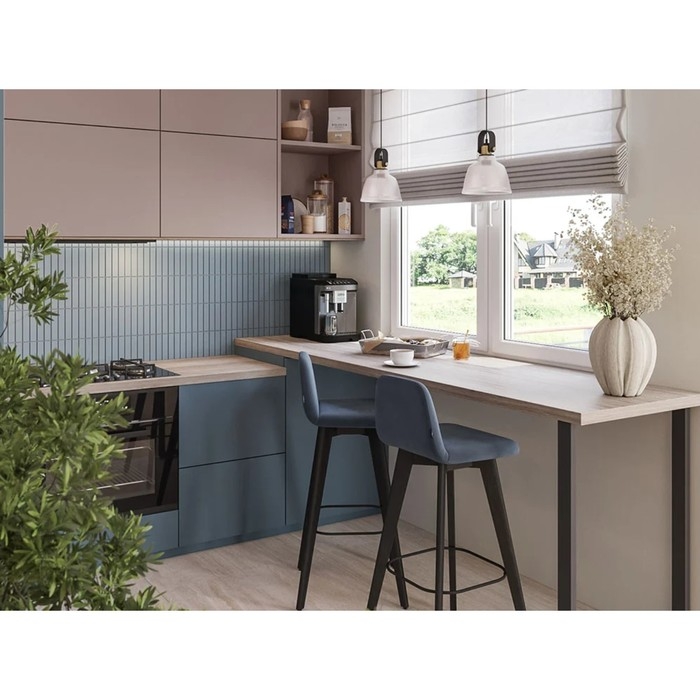 Столешница, 2400х600х38 мм, Травертин 9159