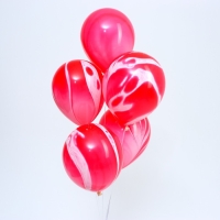 Шар латексный 12" «Агат красный», набор 25 шт. Шар латексный 12" «Агат красный», набор 25 шт.