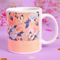 Подарочный набор «8 марта»: чай чёрный «ваниль и карамель» 50 г., кружка 300 мл. Подарочный набор «8 марта»: чай чёрный «ваниль и карамель» 50 г., кружка 300 мл.