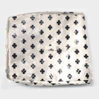 Кофр для хранения вещей «Ажур», 55×42×25 см, цвет чёрно-молочный Кофр для хранения вещей «Ажур», 55×42×25 см, цвет чёрно-молочный